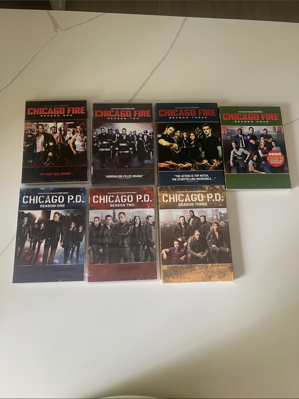 Chicago Fire and PD DVD Collection